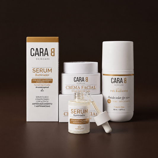 Ritual Piel Luminosa —  Sérum Vitamina C + Crema Iluminadora + protector solar 50
