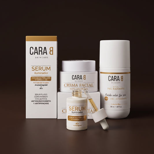 Ritual Piel Luminosa —  Sérum Vitamina C + Crema Iluminadora + protector solar 50